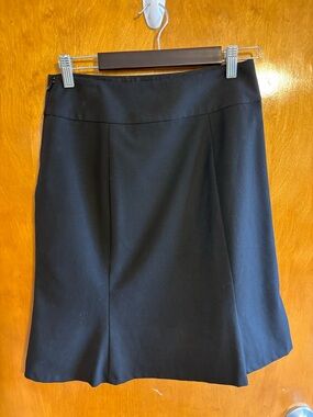 The Limited Black A-Line Skirt